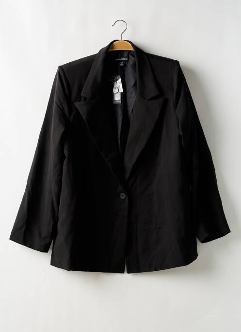 Blazer noir PRETTY LITTLE THING pour femme