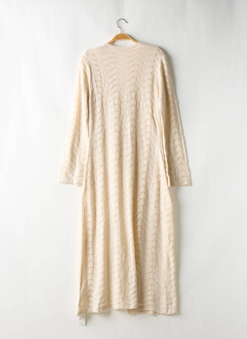 Gilet manches longues beige CUPSHE X JOJO FLETHER pour femme