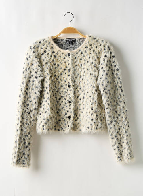Gilet manches longues beige PRETTY LITTLE THING pour femme