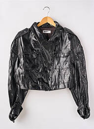 Veste simili cuir poches noir MISTRESS ROCKS femme