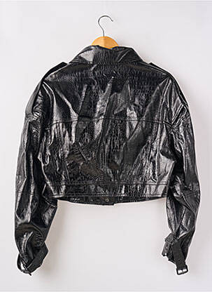 Veste simili cuir poches noir MISTRESS ROCKS femme