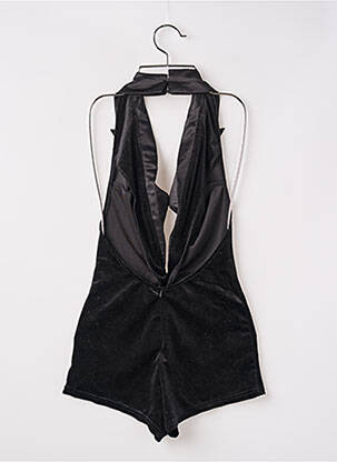 Combishort sans manche sans manche noir EGO femme