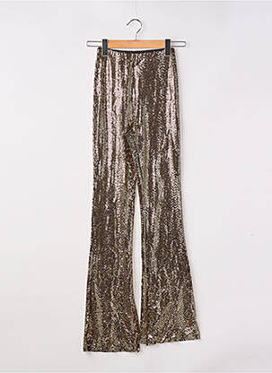 Pantalon flare stretch taille normale or MAJE femme