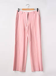 Pantalon large tissage popeline taille normale rose THE KOOPLES femme