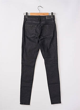 Jeans coupe slim stretch taille normale noir SUPERDRY femme
