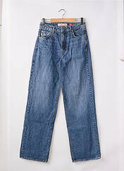 Jeans coupe large bleu SUPERDRY pour femme seconde vue