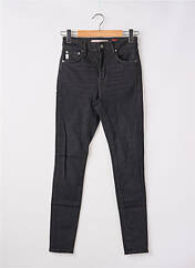 Jeans coupe slim noir SUPERDRY pour femme seconde vue