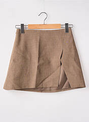 Jupe courte marron PRETTY LITTLE THING pour femme seconde vue