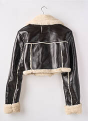 Manteau court marron ZARA pour femme seconde vue