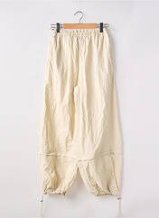 Pantalon large beige BO+TEE pour femme seconde vue