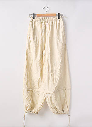 Pantalon large beige BO+TEE pour femme