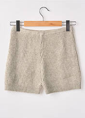 Short beige BOOHOO pour femme seconde vue