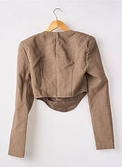 Veste casual marron PRETTY LITTLE THING pour femme seconde vue