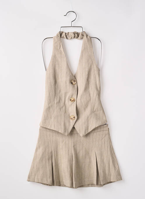 Ensemble jupe beige PRETTY LITTLE THING pour femme