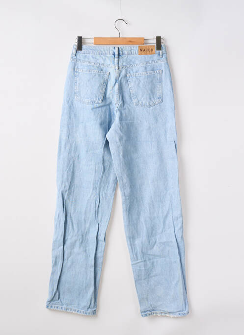 Jeans coupe large bleu NA-KD pour femme