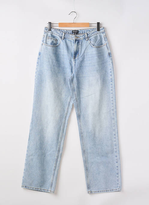 Jeans coupe large bleu PRETTY LITTLE THING pour femme