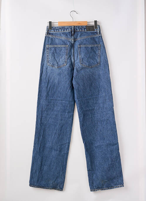 Jeans coupe large bleu SUPERDRY femme