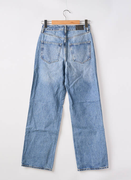 Jeans coupe large bleu SUPERDRY pour femme