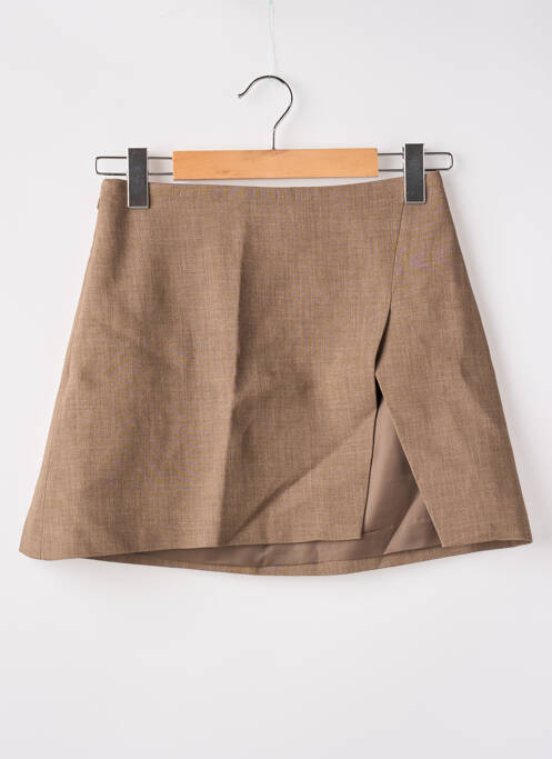 Jupe courte marron PRETTY LITTLE THING pour femme