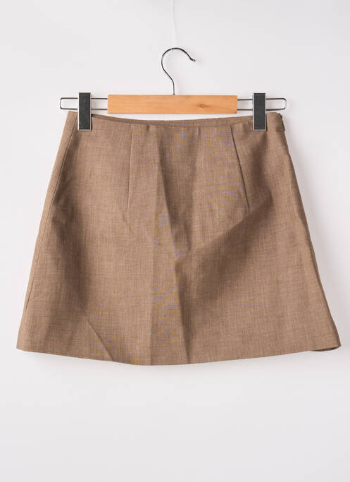 Jupe courte marron PRETTY LITTLE THING pour femme