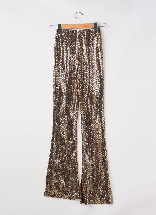 Pantalon flare or MAJE pour femme