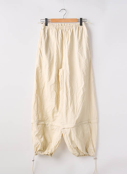 Pantalon large beige BO+TEE pour femme