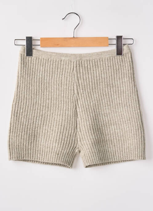 Short beige BOOHOO pour femme
