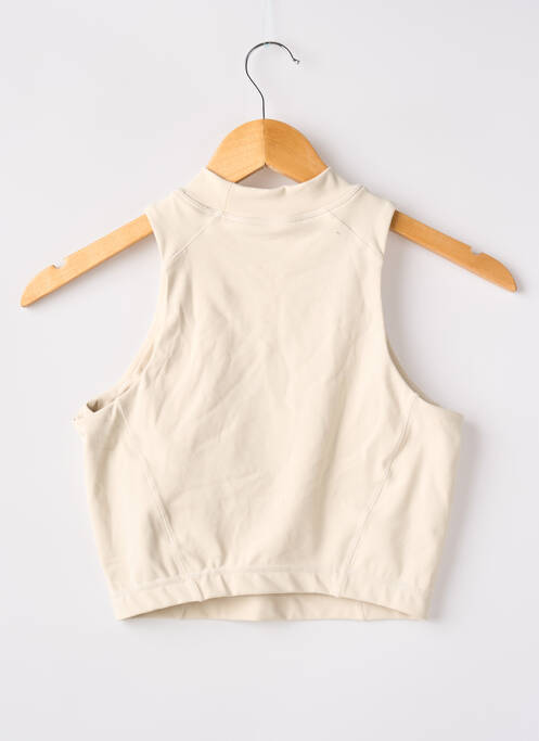 Top beige BO+TEE pour femme