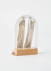 Boucles d’oreilles argent SANS MARQUE pour femme seconde vue