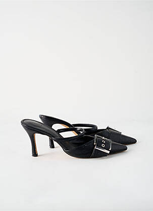 Mules/sabots talon de 7 à 9cm noir NA-KD femme
