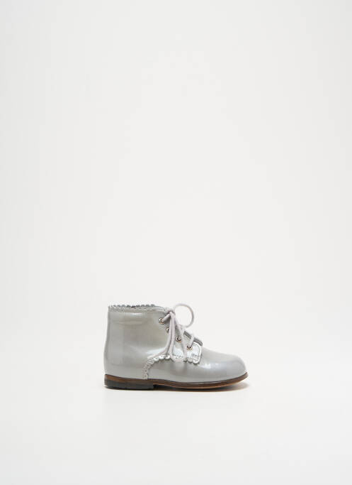 Bottillons argent BEBERLIS pour fille