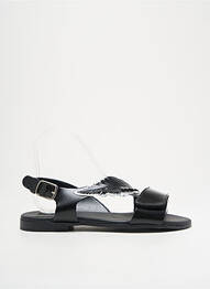 Sandales/nu pieds tissage satiné chiquet noir PRIMIGI fille