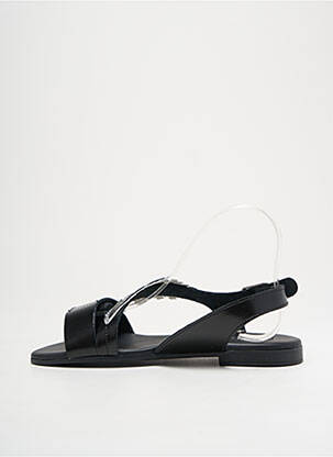 Sandales/nu pieds tissage satiné chiquet noir PRIMIGI fille