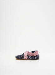 Chaussons/Pantoufles bleu BELLAMY pour fille seconde vue