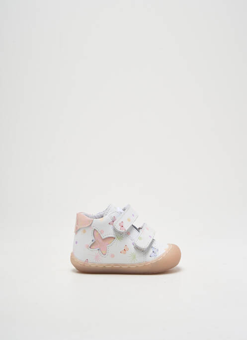 Bottillons blanc BELLAMY pour fille