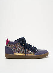 Baskets bleu SHOO POM pour fille seconde vue