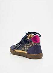 Baskets bleu SHOO POM pour fille seconde vue