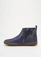 Bottines/Boots bleu SHOO POM pour fille seconde vue