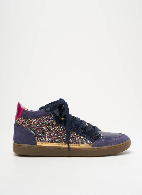 Baskets bleu SHOO POM pour fille