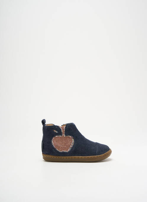 Bottines/Boots bleu SHOO POM pour fille