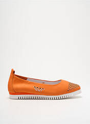 Ballerines orange SABRINAS pour femme seconde vue