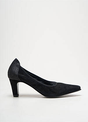 Escarpins nubuck talon de 4 à 6cm noir MYMA femme