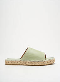 Espadrilles bout ouvert vert LORMY homme
