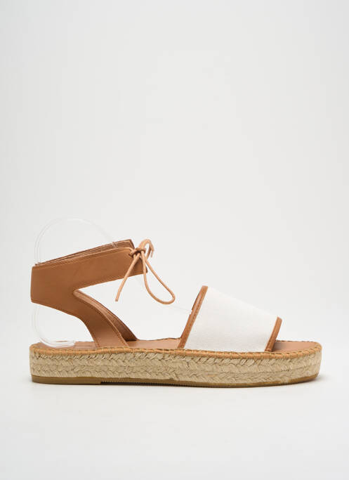 Espadrilles blanc L'ESPADRILLE DE NICOLE pour femme