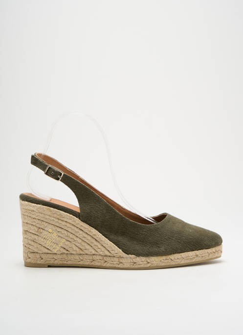 Espadrilles vert CASTANER pour femme