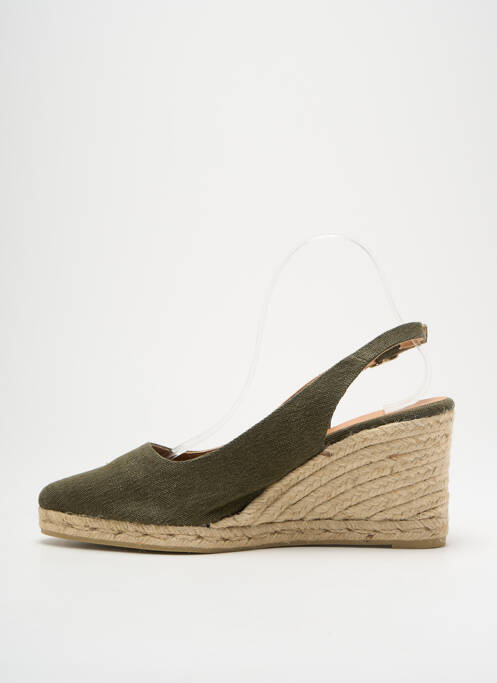 Espadrilles vert CASTANER pour femme