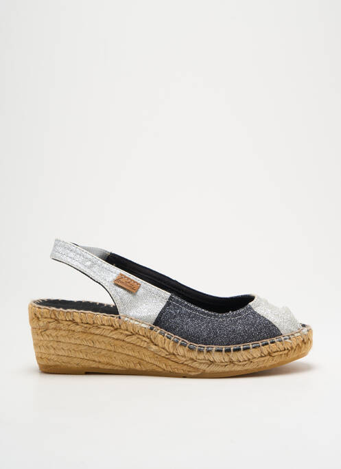 Espadrilles argent MONTANE pour femme