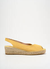 Espadrilles jaune NICOLE pour femme seconde vue