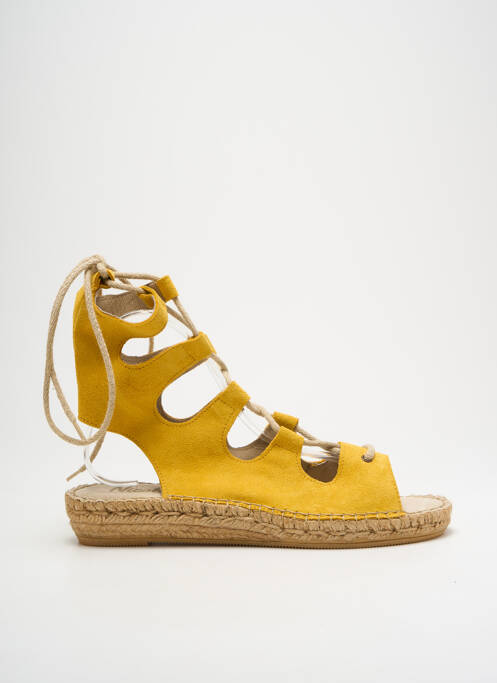 Espadrilles jaune NICOLE pour femme
