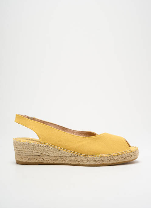Espadrilles jaune NICOLE pour femme